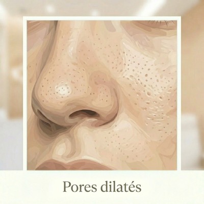 Pores dilatés