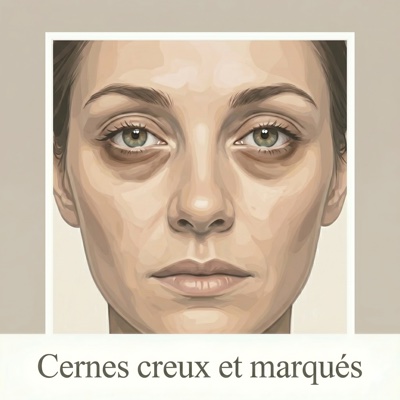 Cernes creux et marqués