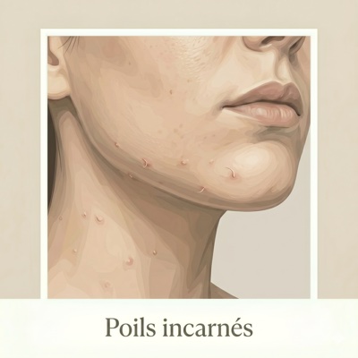 Poils incarnés (femme)