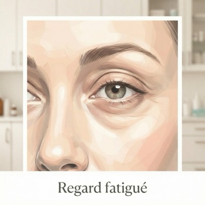Regard fatigué